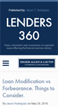 Mobile Screenshot of lenders360blog.com